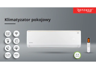 Klimatyzator ROTENSO Roni 3,5 kW - WiFI - 4D