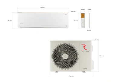 Klimatyzator ROTENSO Roni 3,5 kW - WiFI - 4D