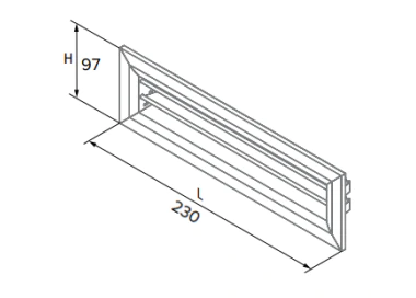 Skrzynka rozprężna długa fi 125 2x75 (AST-125/2x75-300) do rekuperacji