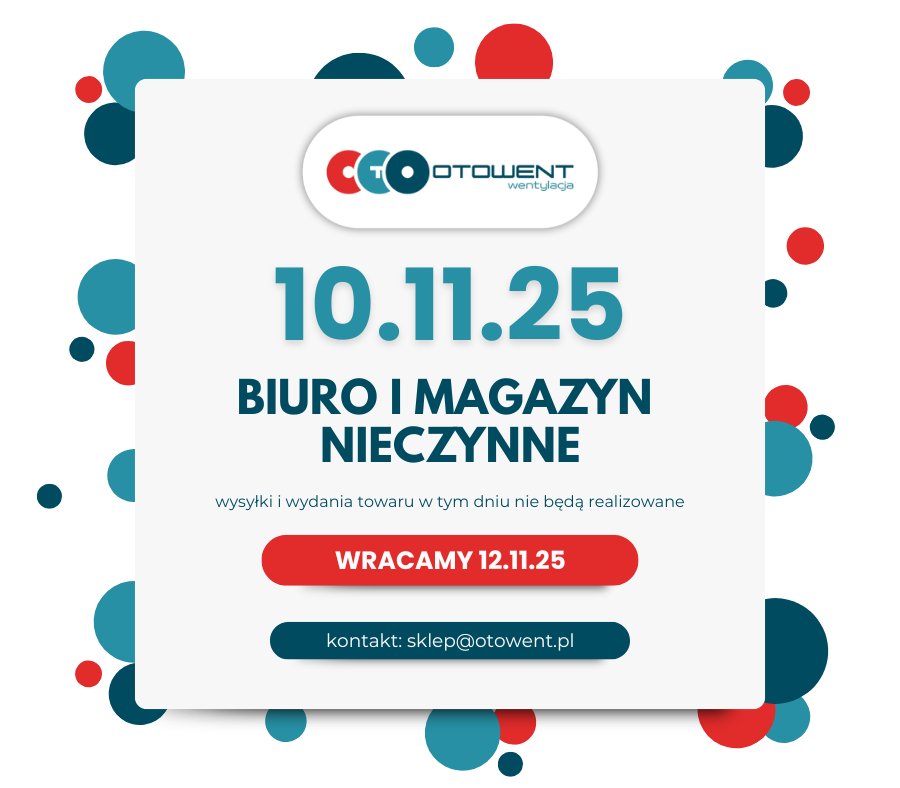 Informacja o urlopie Otowent