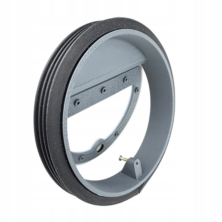 Klapa zwrotna do okapu z magnesem uszczelka fi150