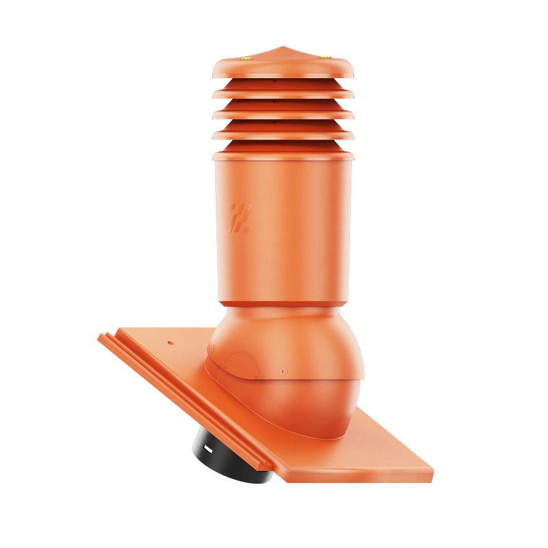 Kominek wentylacyjny do dachówki ALEGRA 9 CZARNA ANGOBA SZLACHETNA fi125 pol_pl_Kominek-wentylacyjny-WYRZUTNIA-do-pokryc-plaskich-BRAZOWY-fi125-6736_2