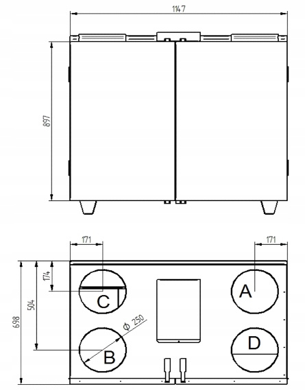 Rekuperator Wanas 815V HI-TECH Centrala wentylacyjna