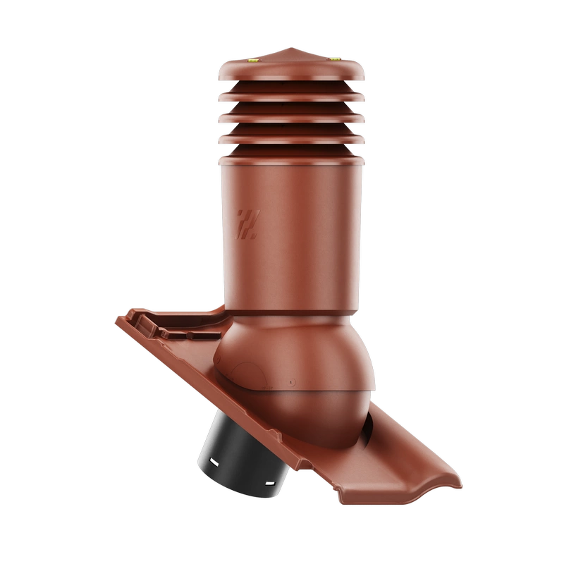 Kominek wentylacyjny do dachówki ALEGRA 9 CZARNA ANGOBA SZLACHETNA fi125 pol_pl_Kominek-wentylacyjny-WYRZUTNIA-do-pokryc-plaskich-BRAZOWY-fi125-6736_2