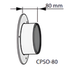 Tuleja kompensacyjna Nakładka dystansująca CPSO-80 do Freshpoint 160 80 mm