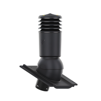 Kominek wentylacyjny IZOLOWANY do dachówki KIOTO GRAFIT PLANAR fi150