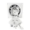 Wentylator łazienkowy dRim fi125 (HS+TS) + FRONT PP Czarny mat