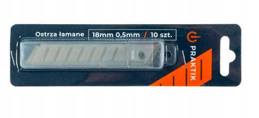 Ostrza wymienne Praktik Q1154 18 mm 10 szt.