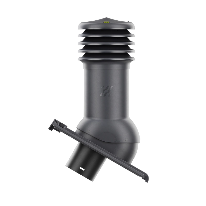 Kominek wentylacyjny do dachówki ALEGRA 9 CZARNA ANGOBA SZLACHETNA fi125 pol_pl_Kominek-wentylacyjny-WYRZUTNIA-do-pokryc-plaskich-BRAZOWY-fi125-6736_3