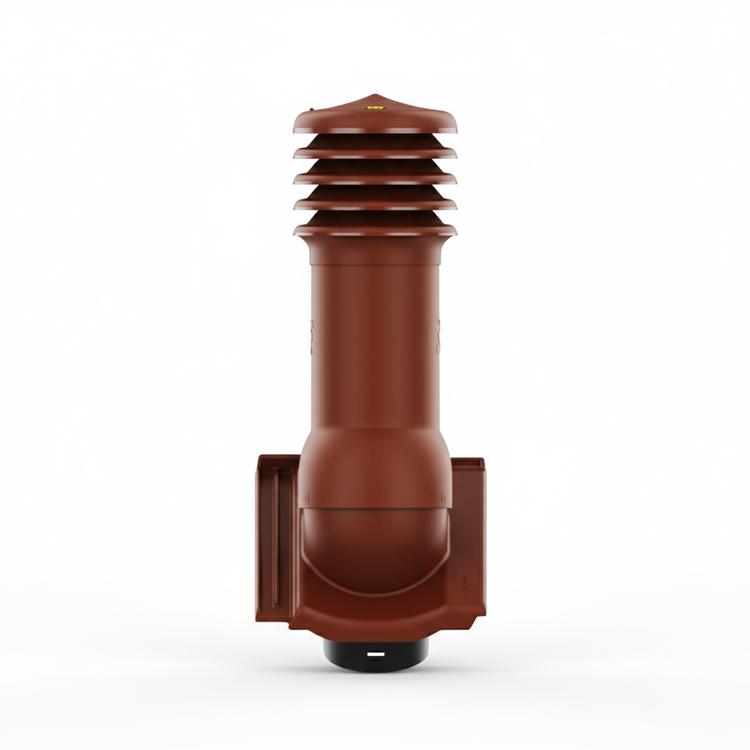 Kominek wentylacyjny do dachówki STODO/CONTITION 12 ANGOBA MIEDZIANA fi125