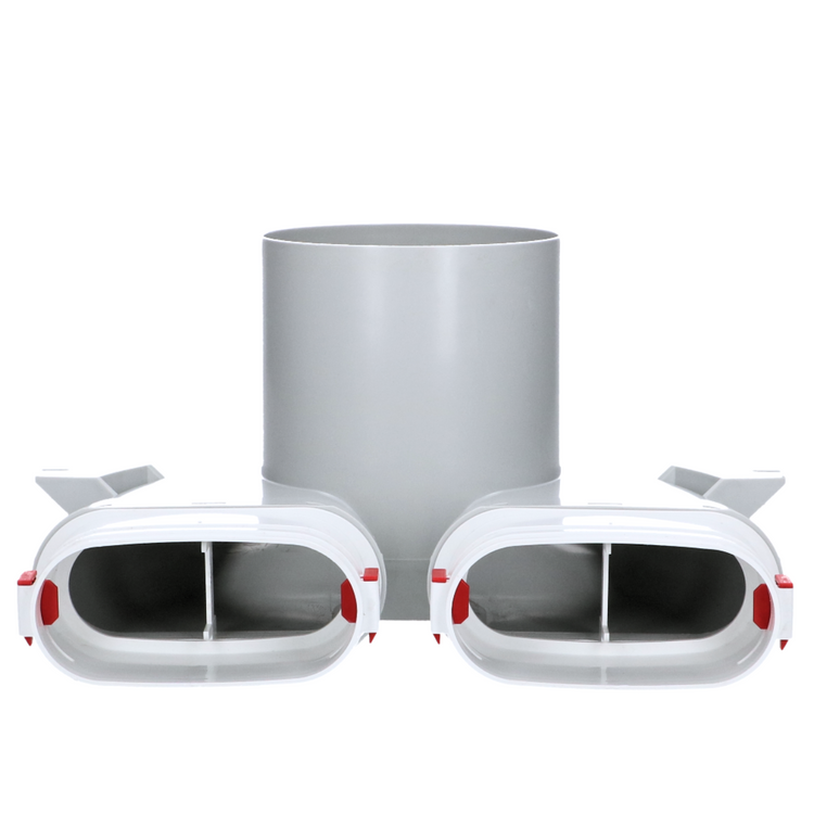 SKRZYNKA ROZPRĘŻNA REKUPERACJA SYSTEM OWALNY FLAT 2x52 / 125mm