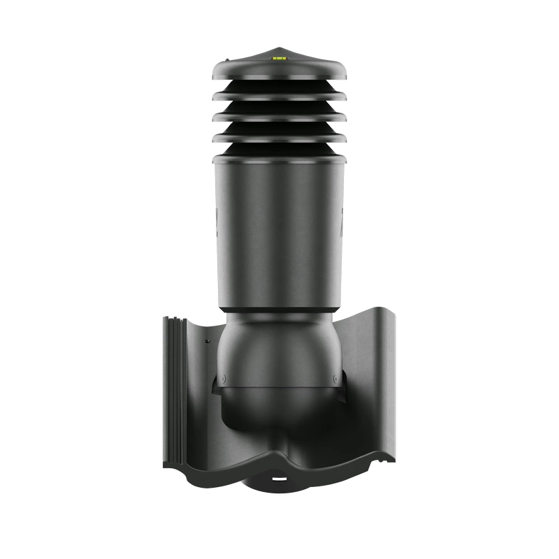 Kominek wentylacyjny do dachówki ALEGRA 9 CZARNA ANGOBA SZLACHETNA fi125 pol_pl_Kominek-wentylacyjny-WYRZUTNIA-do-pokryc-plaskich-BRAZOWY-fi125-6736_3