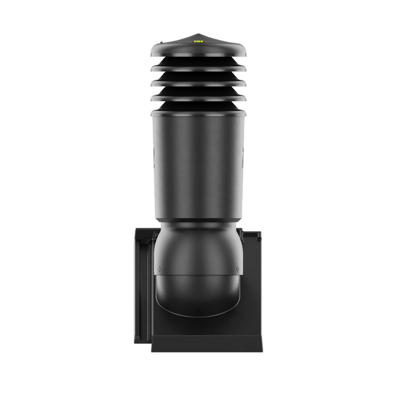 Kominek wentylacyjny do dachówki ALEGRA 9 CZARNA ANGOBA SZLACHETNA fi125 pol_pl_Kominek-wentylacyjny-WYRZUTNIA-do-pokryc-plaskich-BRAZOWY-fi125-6736_4