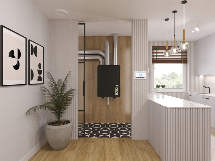 Rekuperator WANAS BLACK 200V XF Centrala wentylacyjna