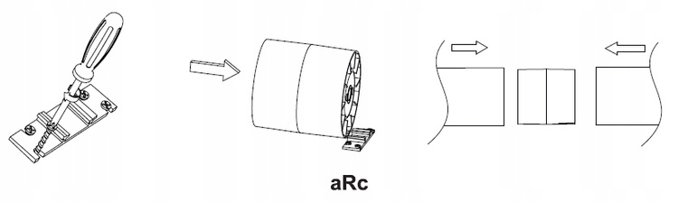 Wentylator kanałowy łazienkowy aRc 100 Standard