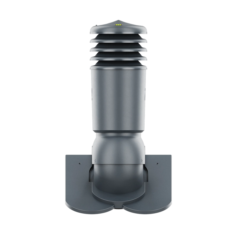 Kominek wentylacyjny do dachówki ALEGRA 9 CZARNA ANGOBA SZLACHETNA fi125 pol_pl_Kominek-wentylacyjny-WYRZUTNIA-do-pokryc-plaskich-BRAZOWY-fi125-6736_4