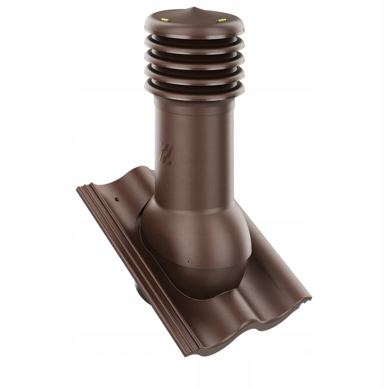 Kominek wentylacyjny do dachówki ALEGRA 9 CZARNA ANGOBA SZLACHETNA fi125 pol_pl_Kominek-wentylacyjny-WYRZUTNIA-do-pokryc-plaskich-BRAZOWY-fi125-6736_1