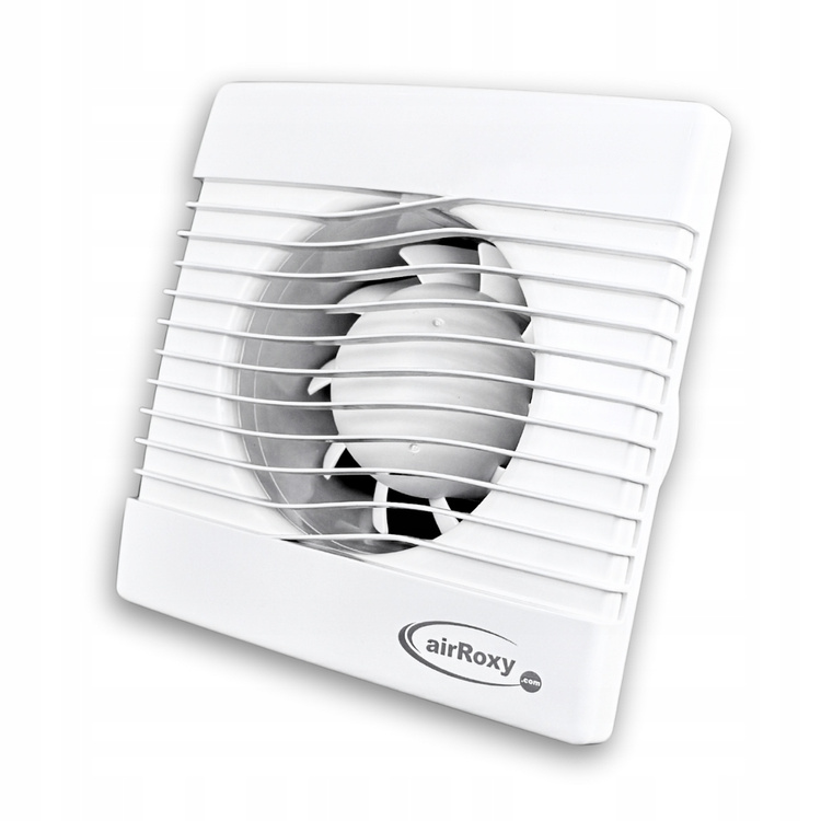 Zestaw Wentylacyjny Wywiewny Wyciąg Wilgoci przez ścianę 150 mm BIAŁY