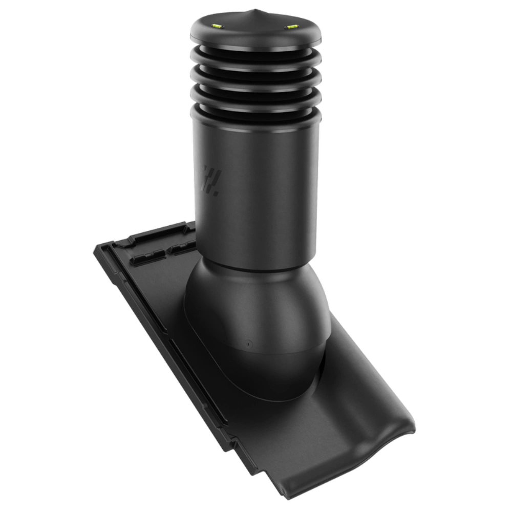 Kominek wentylacyjny do dachówki ALEGRA 9 CZARNA ANGOBA SZLACHETNA fi125 pol_pl_Kominek-wentylacyjny-WYRZUTNIA-do-pokryc-plaskich-BRAZOWY-fi125-6736_1