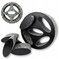 Przepustnica tłumiąca regulacyjna wygłuszająca tłumik 160 mm