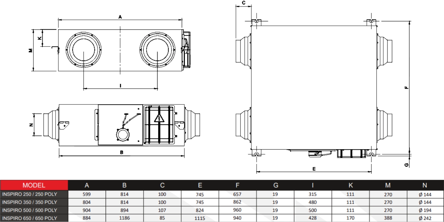 Rekuperator DEFRO DRX F 450 m3/h Podwieszany - nagrzewnica + panel sterowania pol_pl_Rekuperator-DEFRO-DRX-F-450-m3-h-Podwieszany-nagrzewnica-panel-sterowania-7639_6