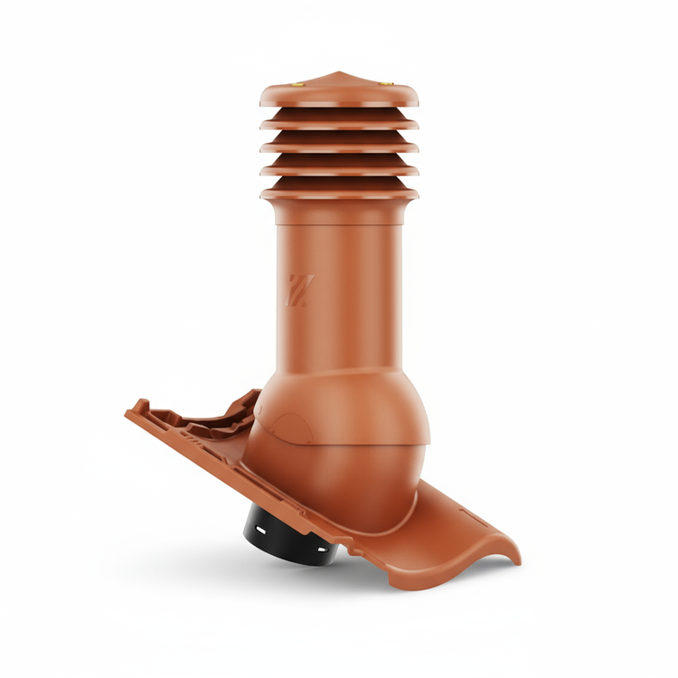 Kominek wentylacyjny do dachówki MILANO NATURALNA CZARWIEŃ fi150