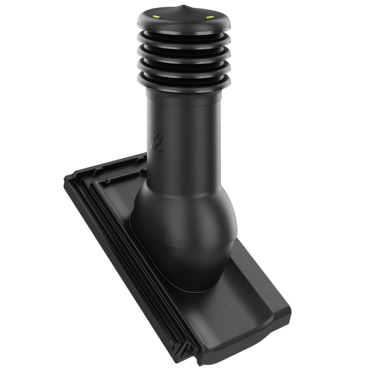 Kominek wentylacyjny do dachówki KODA ANTRACYT/CZARNA ANGOBA fi125