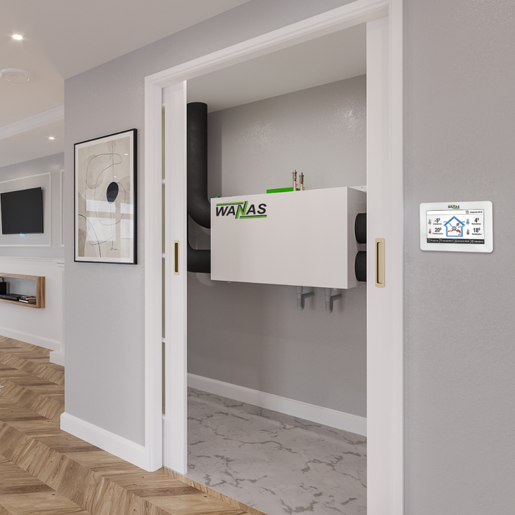 Rekuperator WANAS COMBO 630H POZIOMY Centrala wentylacyjna - 630 m3/h