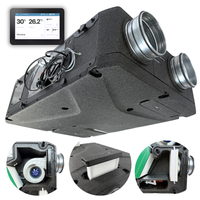 REKUPERATOR Centrala Blauberg Reneo-Fit D 240-E - NAGRZEWNICA + EPP + STEROWNIK + WYMIENNIK ENTALPICZNY