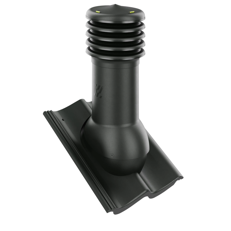 Kominek wentylacyjny do dachówki ALEGRA 9 CZARNA ANGOBA SZLACHETNA fi125 pol_pl_Kominek-wentylacyjny-WYRZUTNIA-do-pokryc-plaskich-BRAZOWY-fi125-6736_1