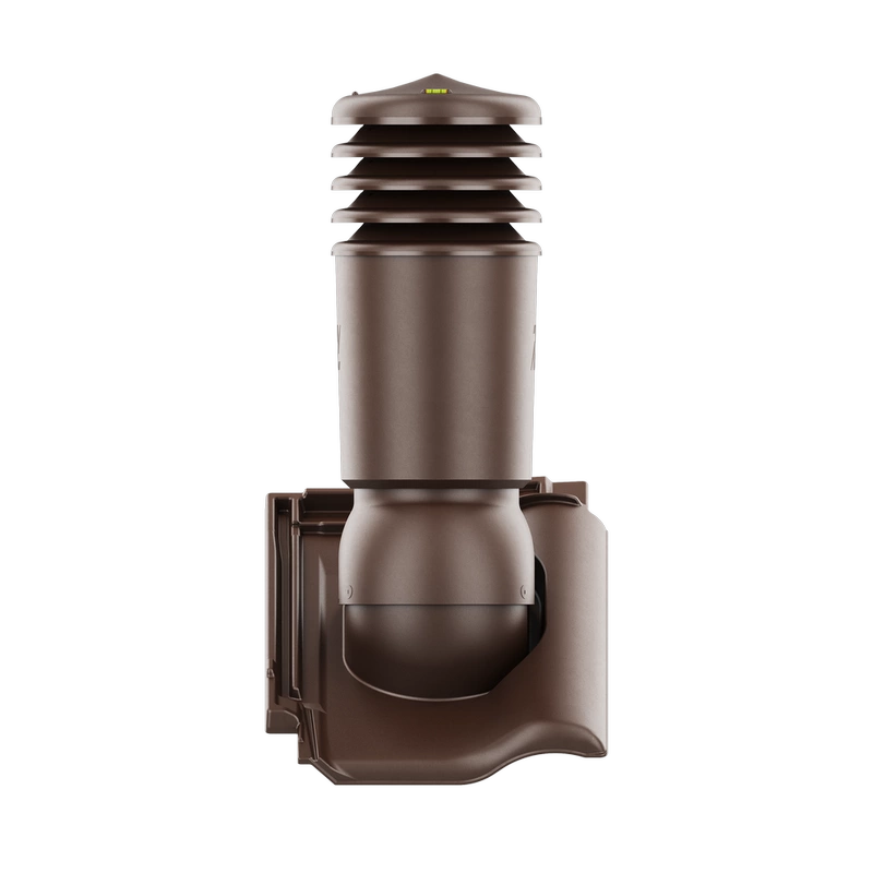 Kominek wentylacyjny do dachówki ALEGRA 9 CZARNA ANGOBA SZLACHETNA fi125 pol_pl_Kominek-wentylacyjny-WYRZUTNIA-do-pokryc-plaskich-BRAZOWY-fi125-6736_4