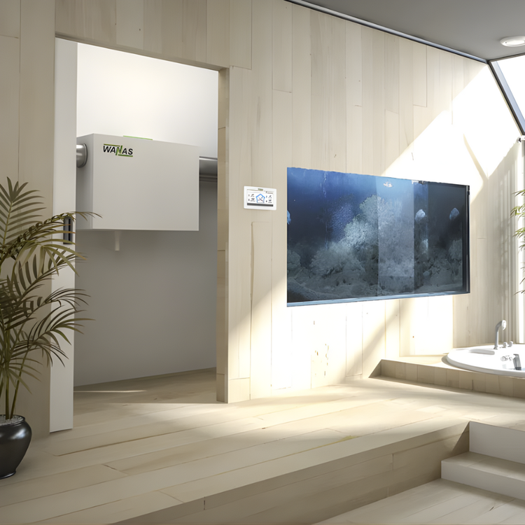 Rekuperator Wanas 400H HI-TECH POZIOMY Centrala wentylacyjna - 400 m3/h