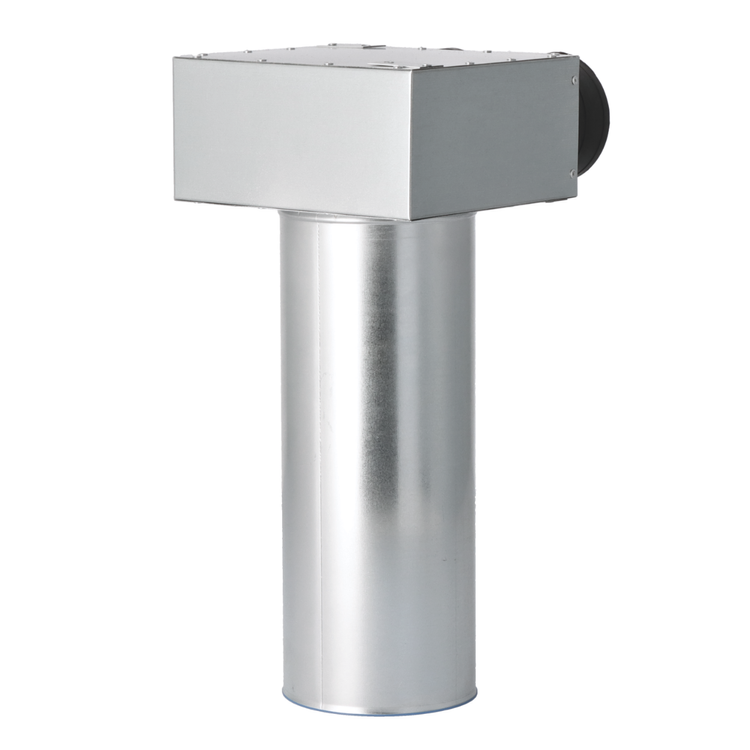 SKRZYNKA ROZPRĘŻNA REKUPERACJA 2x75 mm | fi 100 OCYNK-GUMA pod anemostat