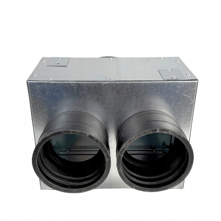 SKRZYNKA ROZPRĘŻNA PRZELOTOWA 2x75 fi125 OCYNK GUMA REKUPERACJA