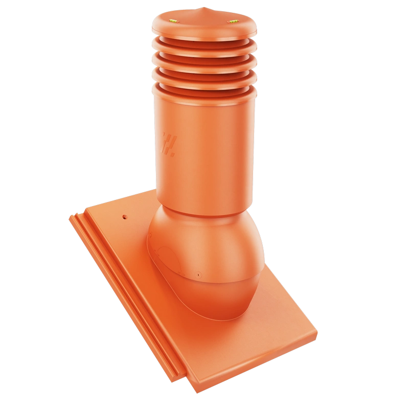 Kominek wentylacyjny do dachówki ALEGRA 9 CZARNA ANGOBA SZLACHETNA fi125 pol_pl_Kominek-wentylacyjny-WYRZUTNIA-do-pokryc-plaskich-BRAZOWY-fi125-6736_1