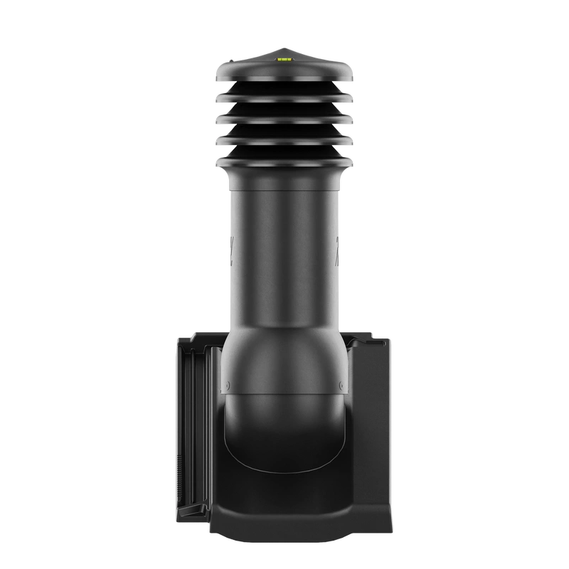 Kominek wentylacyjny do dachówki ALEGRA 9 CZARNA ANGOBA SZLACHETNA fi125 pol_pl_Kominek-wentylacyjny-WYRZUTNIA-do-pokryc-plaskich-BRAZOWY-fi125-6736_4