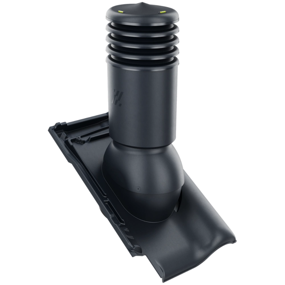 Kominek wentylacyjny do dachówki ALEGRA 9 CZARNA ANGOBA SZLACHETNA fi125 pol_pl_Kominek-wentylacyjny-WYRZUTNIA-do-pokryc-plaskich-BRAZOWY-fi125-6736_1