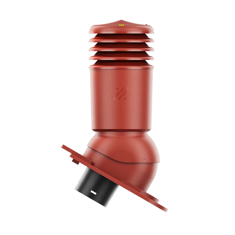 Kominek wentylacyjny do dachówki ALEGRA 9 CZARNA ANGOBA SZLACHETNA fi125 pol_pl_Kominek-wentylacyjny-WYRZUTNIA-do-pokryc-plaskich-BRAZOWY-fi125-6736_3