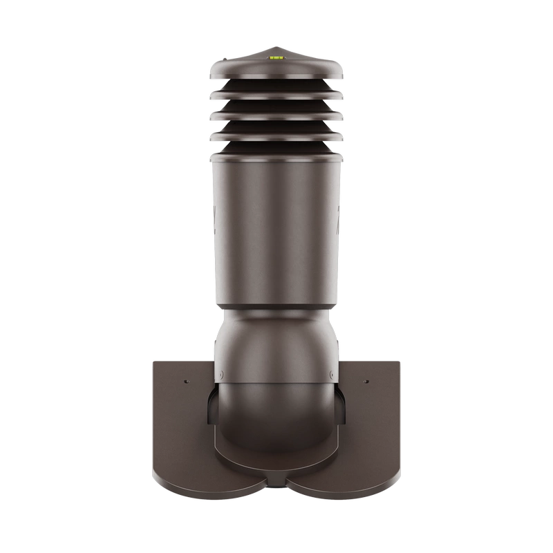 Kominek wentylacyjny do dachówki ALEGRA 9 CZARNA ANGOBA SZLACHETNA fi125 pol_pl_Kominek-wentylacyjny-WYRZUTNIA-do-pokryc-plaskich-BRAZOWY-fi125-6736_4