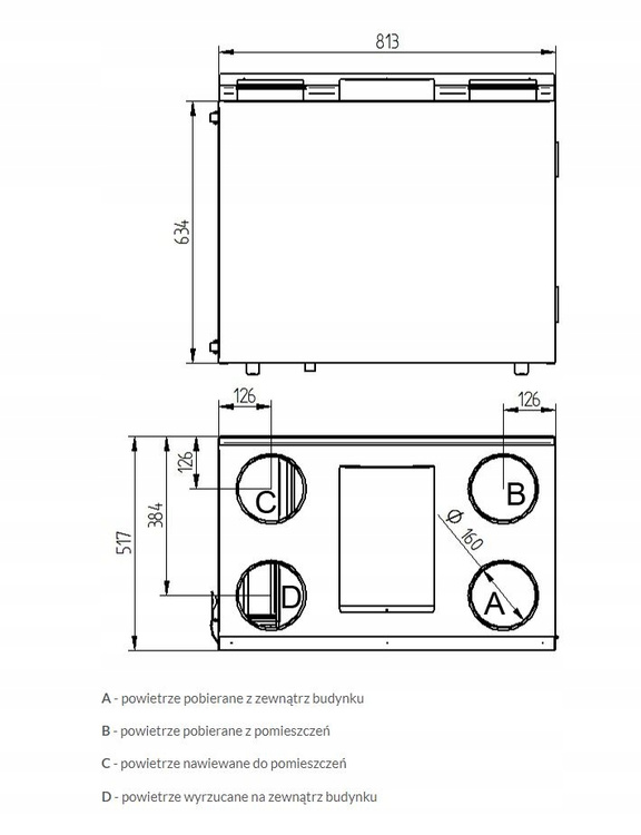 Rekuperator Wanas 415H HI-TECH Centrala wentylacyjna