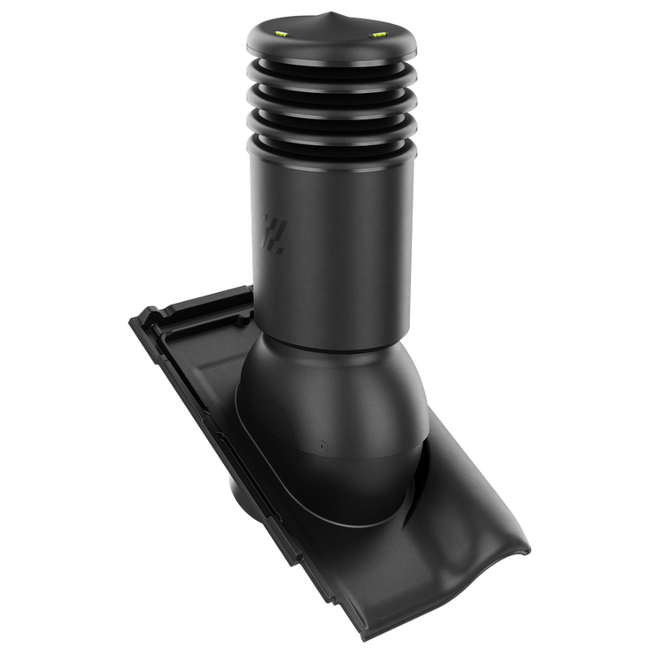 Kominek wentylacyjny IZOLOWANY do dachówki MONZA PLUS TOBAGO GLAZURA fi150