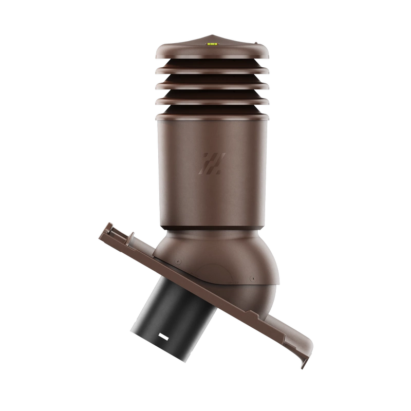 Kominek wentylacyjny do dachówki ALEGRA 9 CZARNA ANGOBA SZLACHETNA fi125 pol_pl_Kominek-wentylacyjny-WYRZUTNIA-do-pokryc-plaskich-BRAZOWY-fi125-6736_3