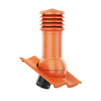 Kominek wentylacyjny do dachówki BAŁTYCKA/IKAST/SKAGEN CEGLANY fi125