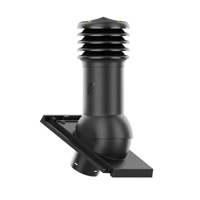 Kominek wentylacyjny do dachówki ALEGRA 9 CZARNA ANGOBA SZLACHETNA fi125 pol_pl_Kominek-wentylacyjny-WYRZUTNIA-do-pokryc-plaskich-BRAZOWY-fi125-6736_2