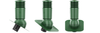 Kominek Wentylacyjny IZOLOWANY WYRZUTNIA fi150mm pod gont/pape ZIELONY RAL 6020