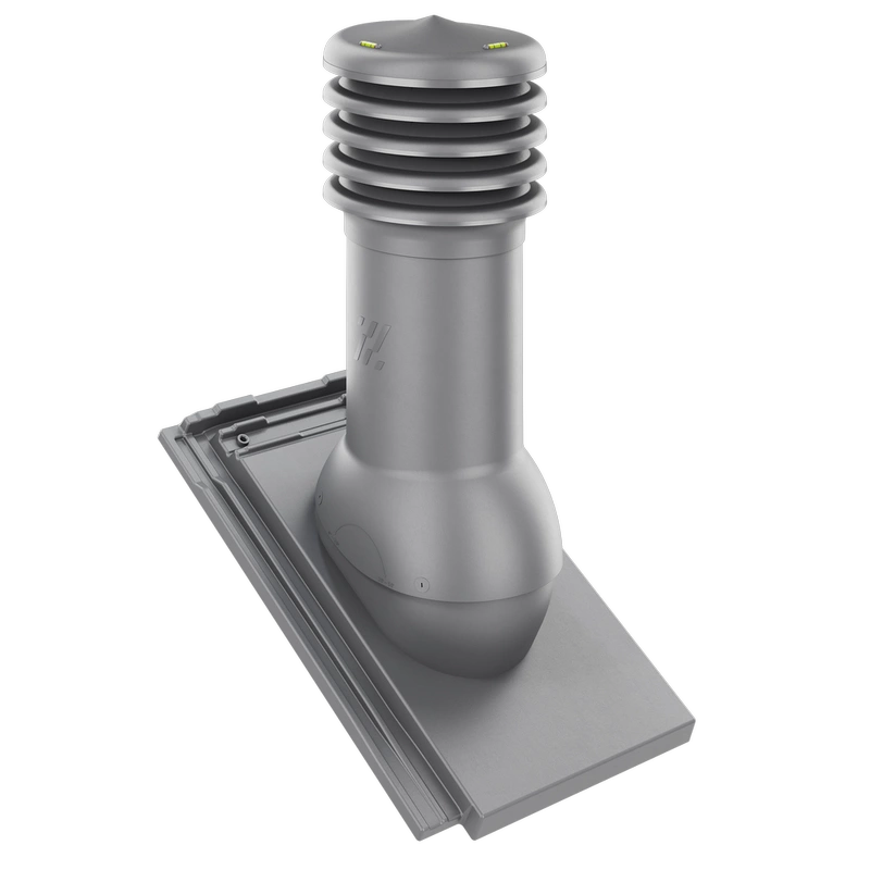 Kominek wentylacyjny do dachówki ALEGRA 9 CZARNA ANGOBA SZLACHETNA fi125 pol_pl_Kominek-wentylacyjny-WYRZUTNIA-do-pokryc-plaskich-BRAZOWY-fi125-6736_1