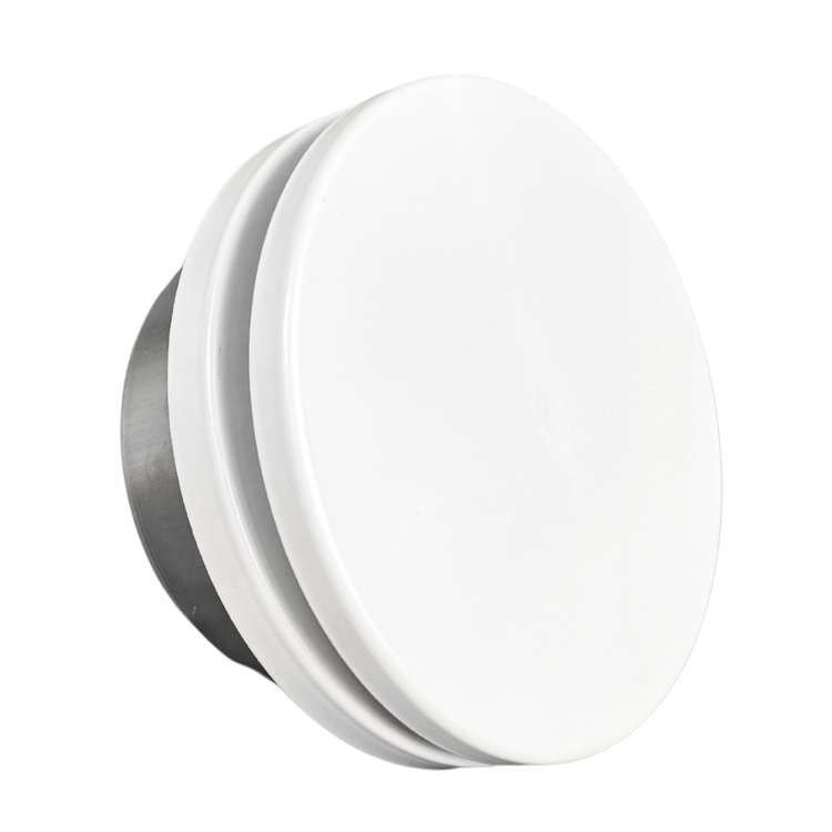 ANEMOSTAT nawiewno wywiewny tłumiący fi125 + ramka montażowa