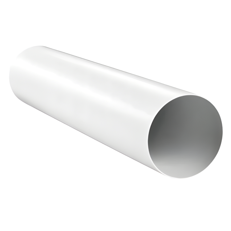 Kanał okrągły przedłużka do skrzynki rozprężnej fi 125 mm / 0,5 m pod anemostat