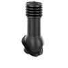 Kominek Wentylacyjny WYRZUTNIA fi125mm do blachy trapezowej  T18 BRĄZOWY RAL 8017
