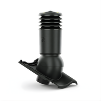 Kominek wentylacyjny IZOLOWANY do dachówki MILANO ANTRACYTOWA ANGOBA fi125